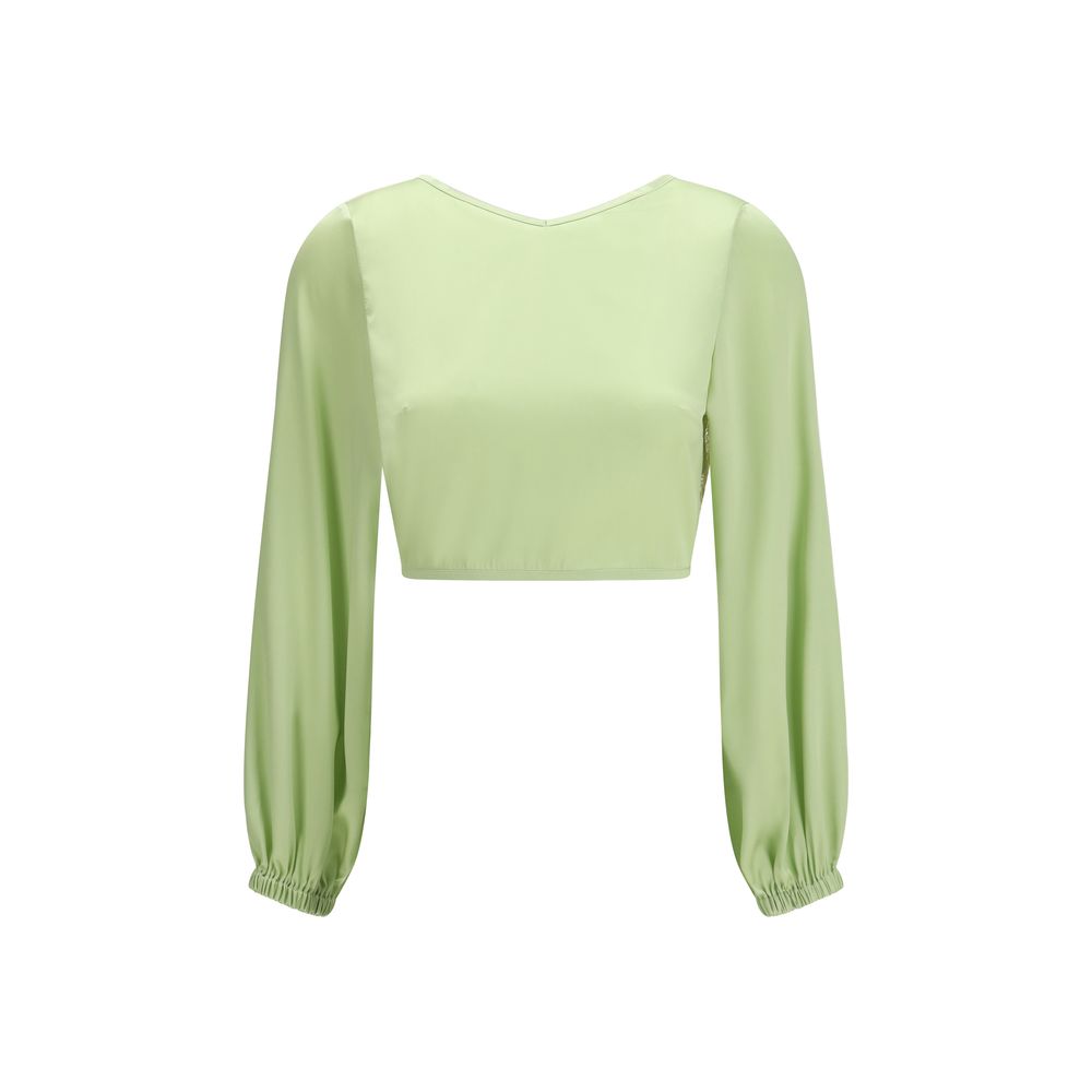 Kristina Ti Bicolor Silk Blouse | Regal Royce