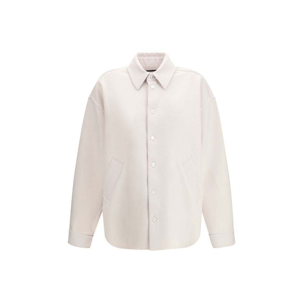 Balenciaga Beige Cashmere Shirt | Regal Royce