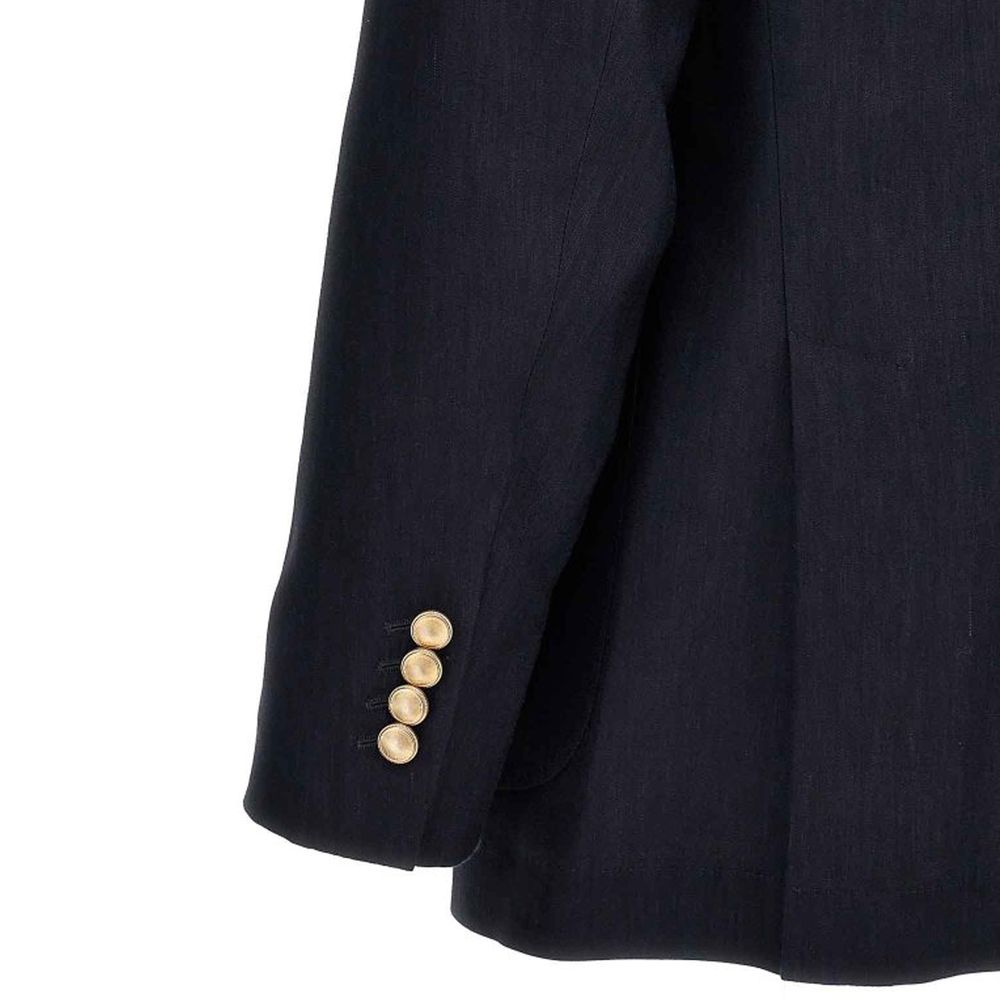 Brunello Cucinelli Blue Linen Blazer | Regal Royce