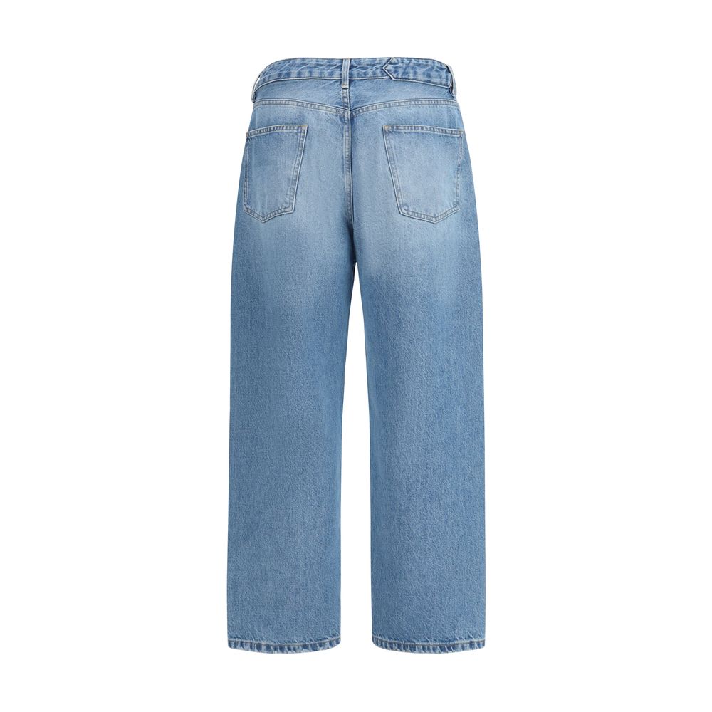 Jacquemus Blue Polyester Jeans Denim | Regal Royce