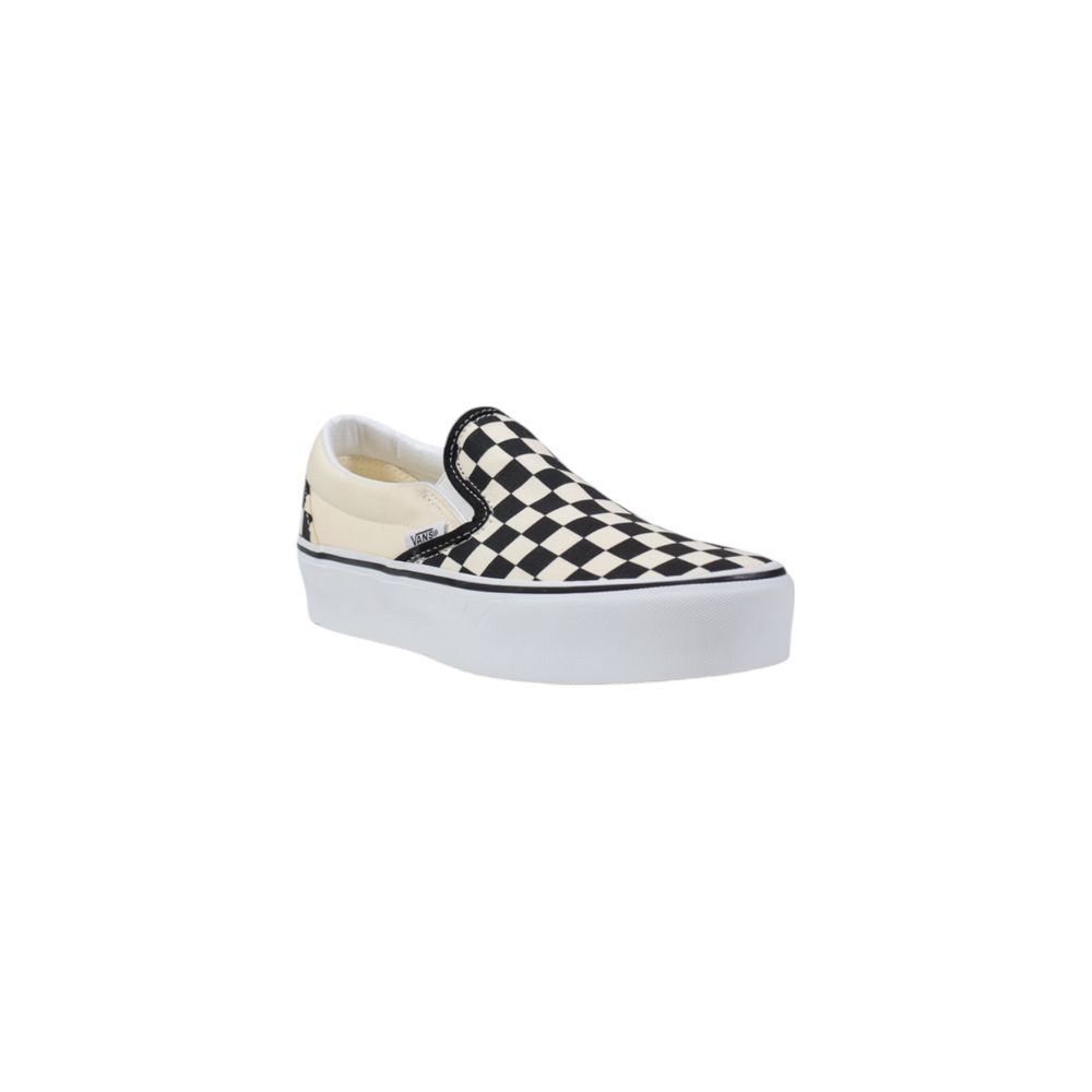 Vans White Fabric Platform Sneakers | Regal Royce