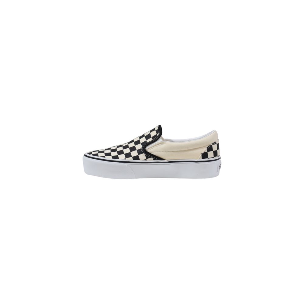 Vans White Fabric Platform Sneakers | Regal Royce