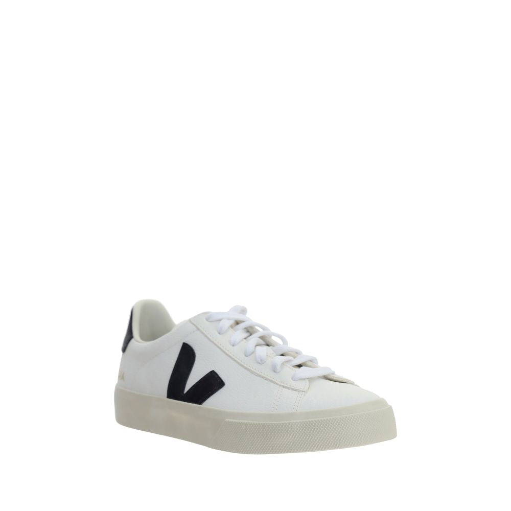Veja White Calf Leather Bos Taurus Low Top Sneakers | Regal Royce
