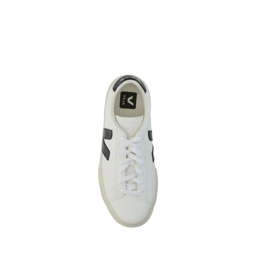 Veja White Calf Leather Bos Taurus Low Top Sneakers | Regal Royce