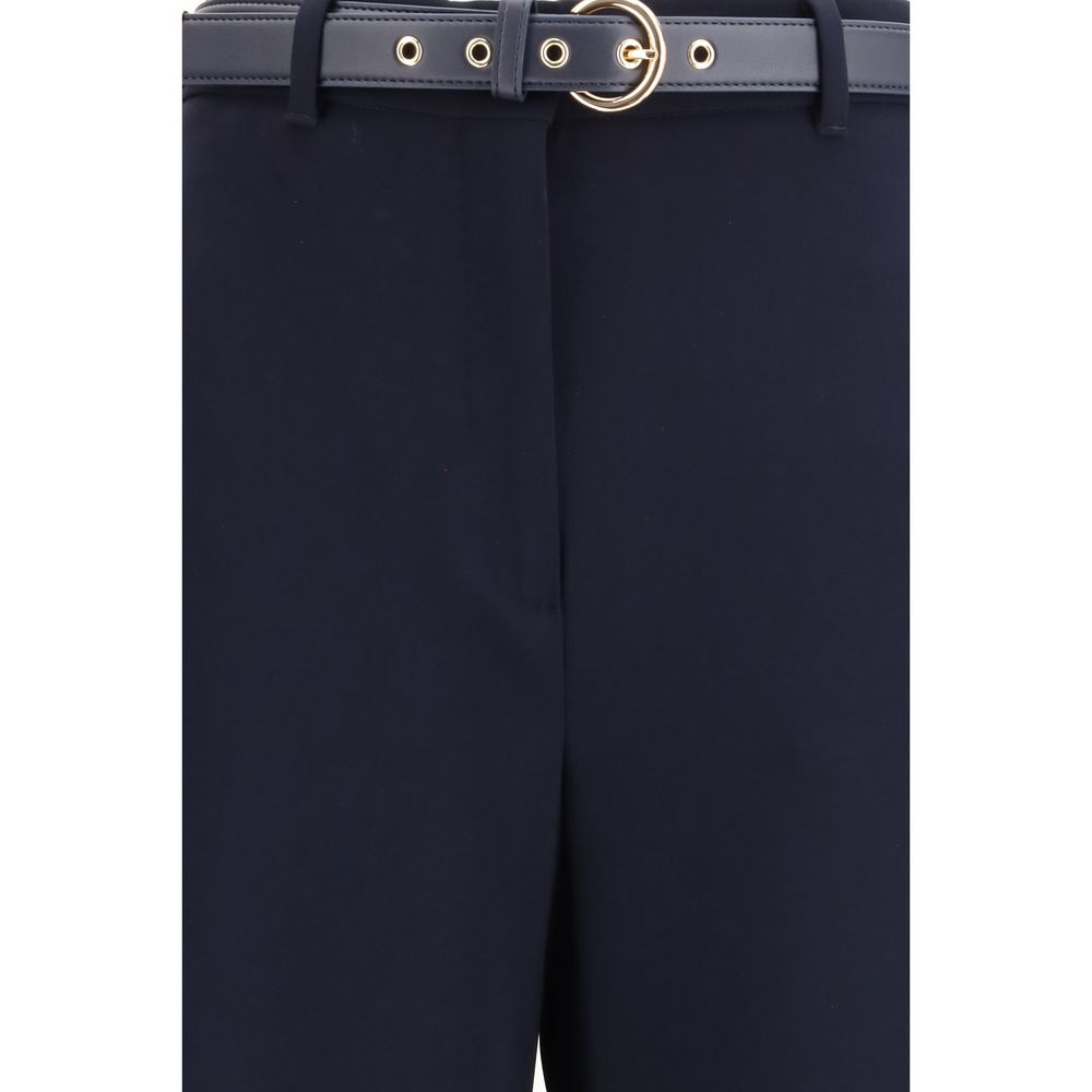 Max Mara Blue Triacetate Casual Pants | Regal Royce