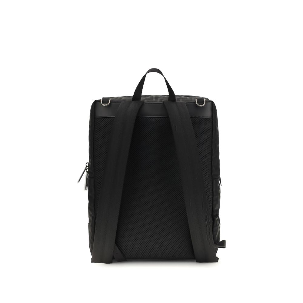 Fendi Black Nylon Backpack | Regal Royce