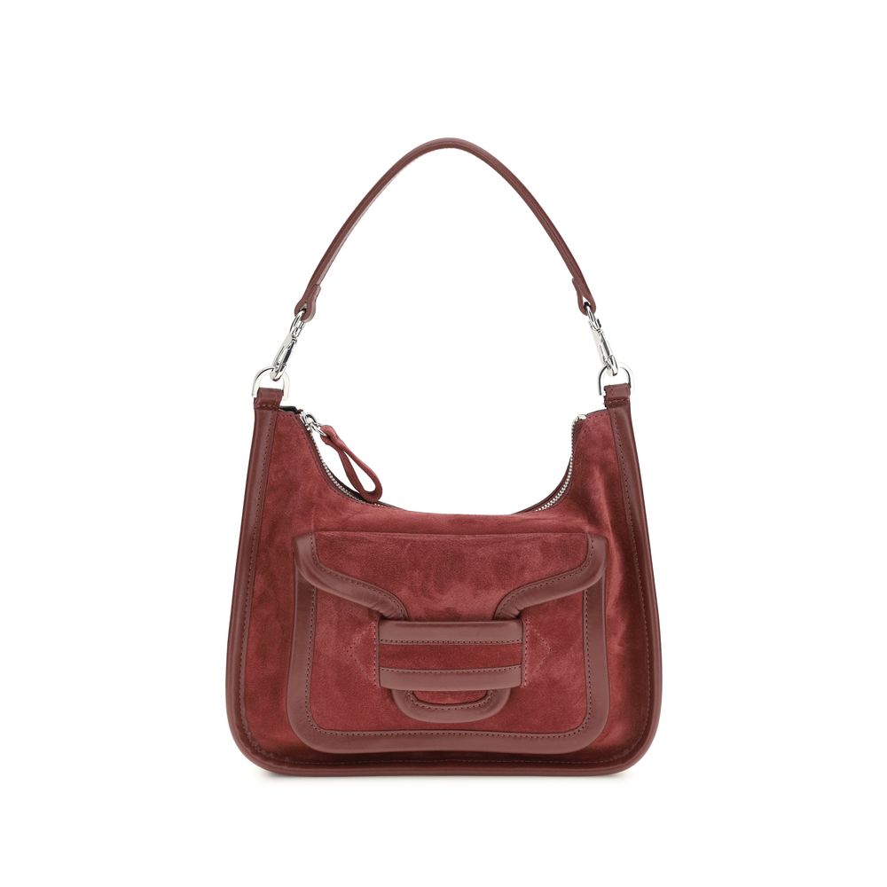 Pierre Hardy Bordeaux Calf Leather Bos Taurus Shoulder Bag | Regal Royce