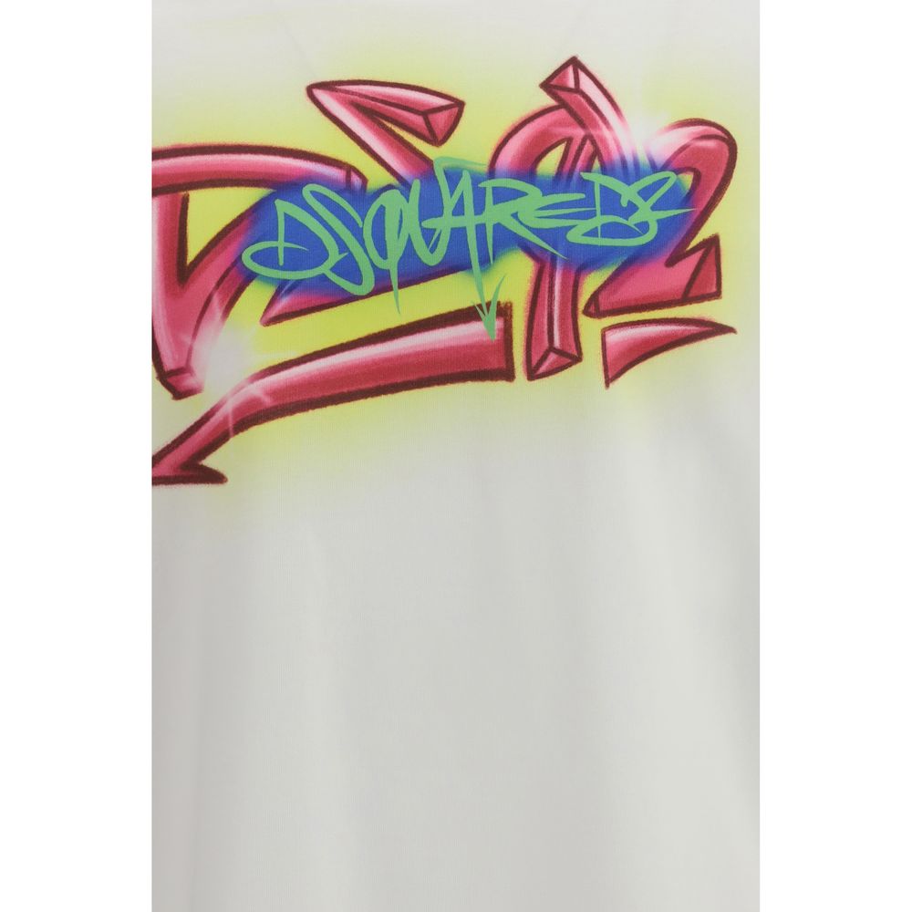Dsquared² White Cotton T-Shirt | Regal Royce