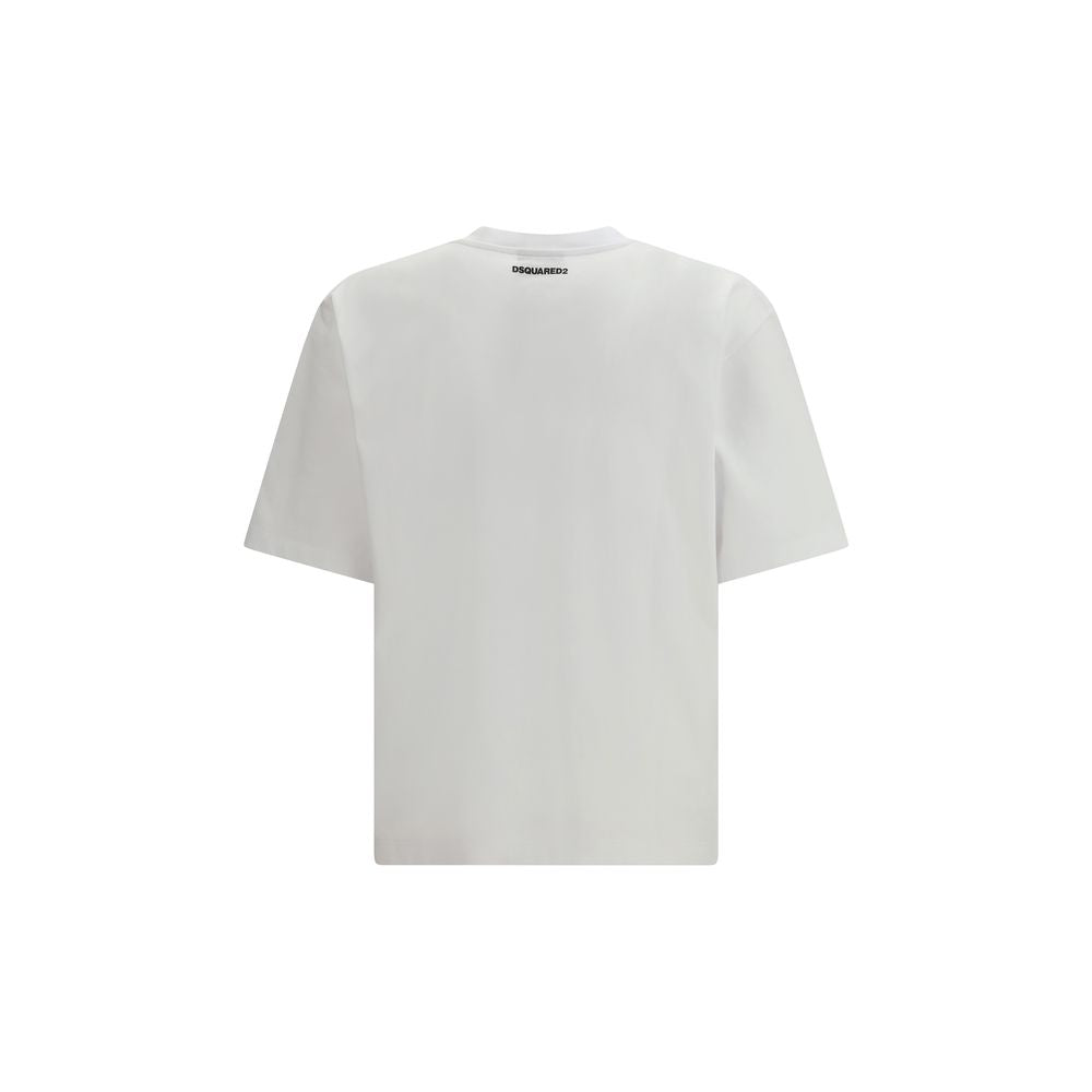 Dsquared² White Cotton T-Shirt | Regal Royce