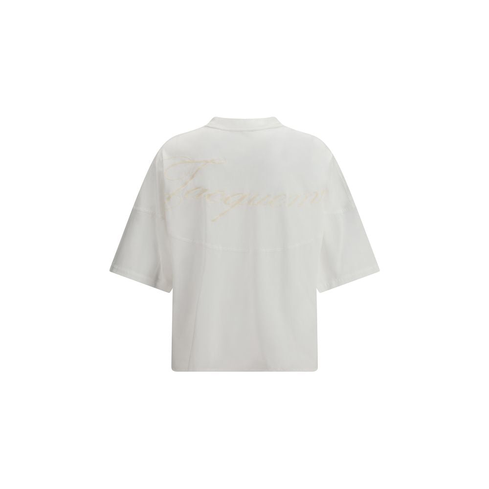 Jacquemus White Cotton T-Shirt | Regal Royce