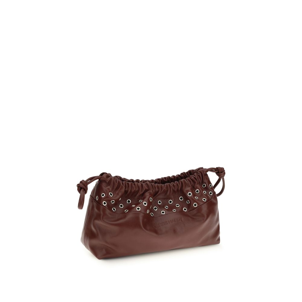 Pierre Hardy Bordeaux Calf Leather Bos Taurus Clutch Bag | Regal Royce