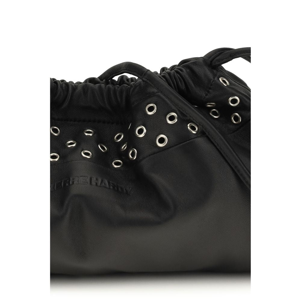 Pierre Hardy Black Calf Leather Bos Taurus Clutch Bag | Regal Royce