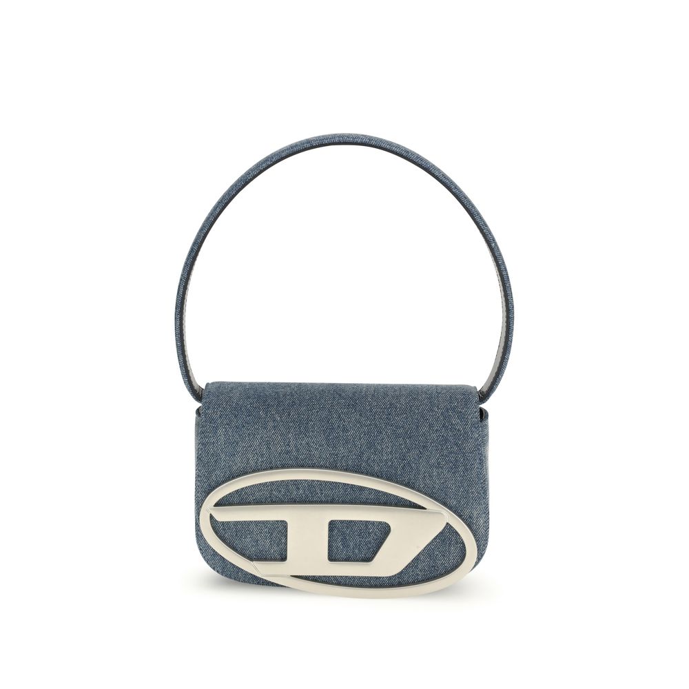 Diesel Blue Cotton Shoulder Bag | Regal Royce