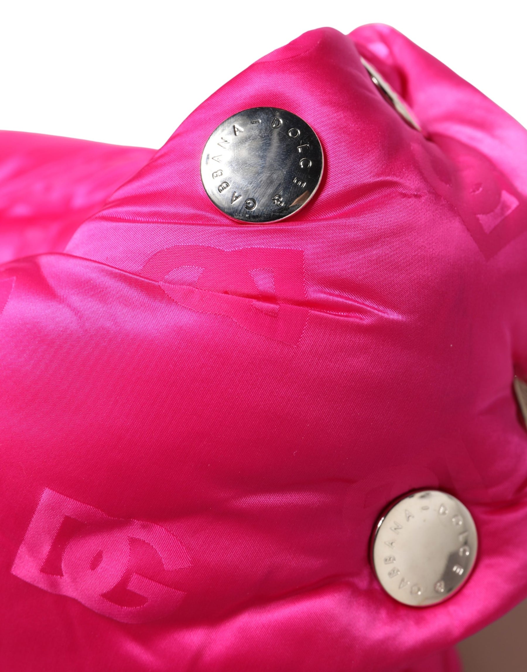 Dolce & Gabbana Men Pink Logo Print Whole Head Wrap Capello Hat | Regal Royce