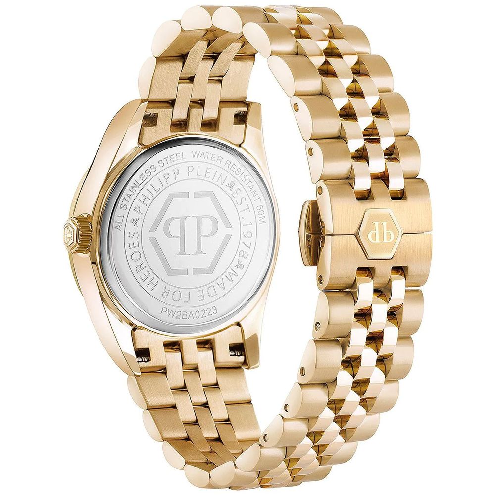 Philipp Plein Gold Stainless Steel Dress Watch | Regal Royce