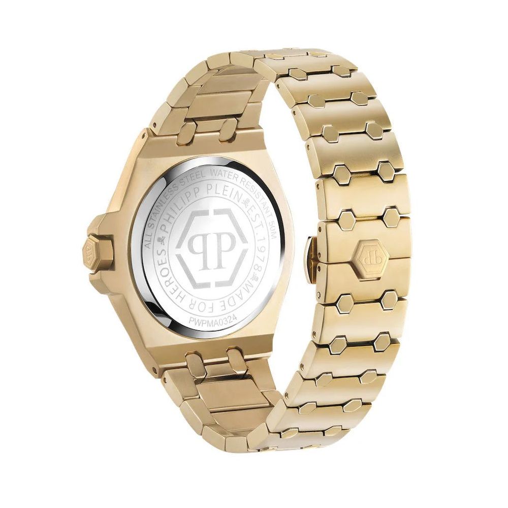 Philipp Plein Gold Stainless Steel Dress Watch | Regal Royce
