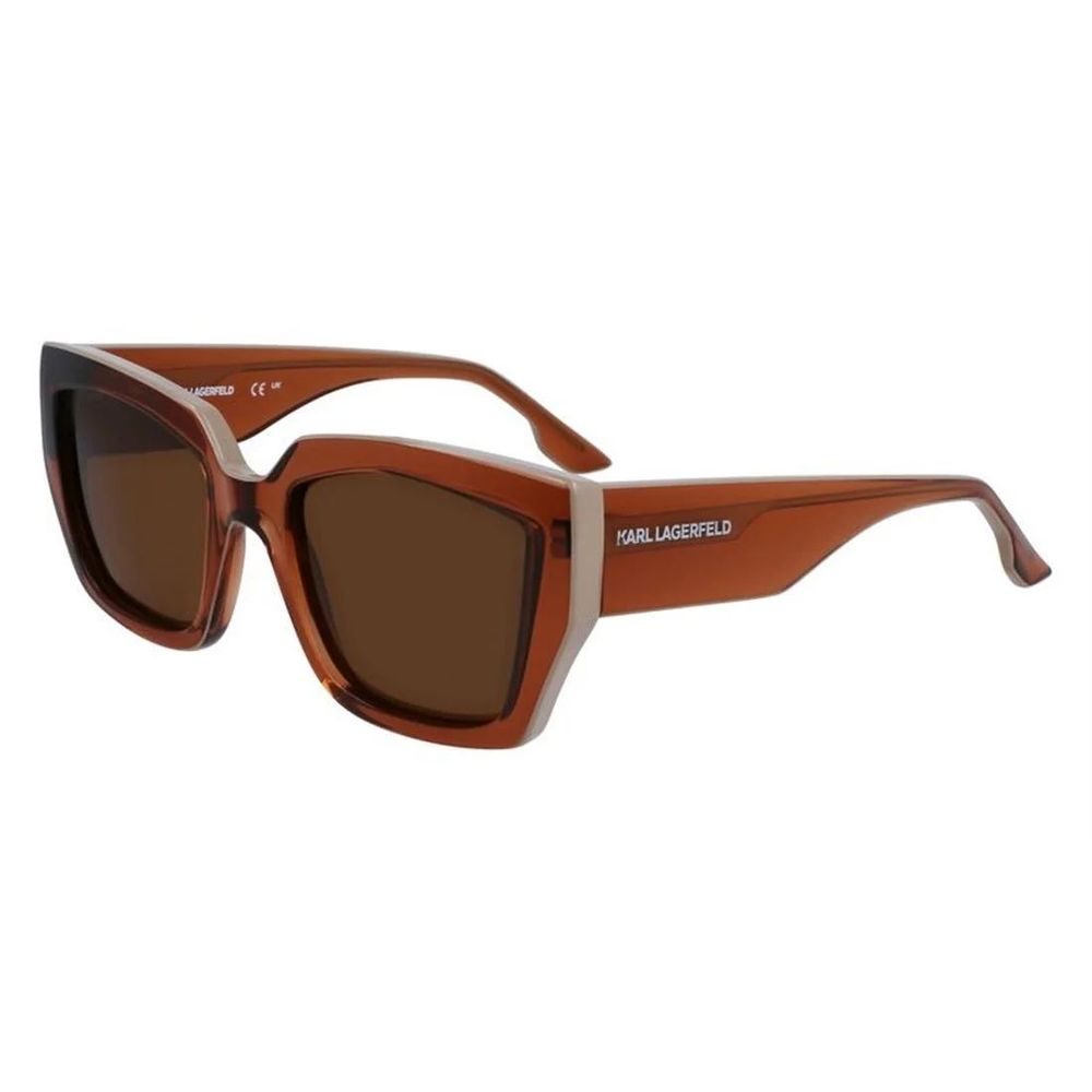 Karl Lagerfeld Brown Nylon Sunglasses | Regal Royce