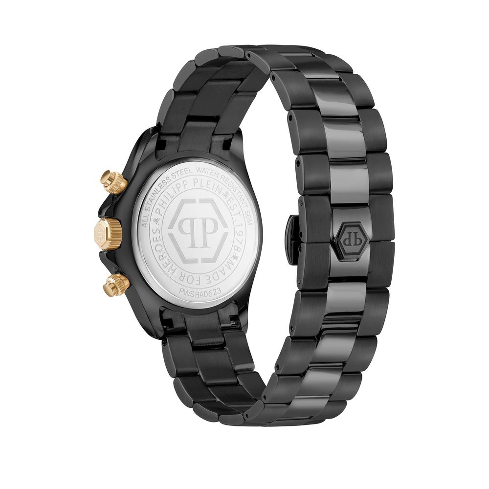 Philipp Plein Black Stainless Steel Dress Watch | Regal Royce