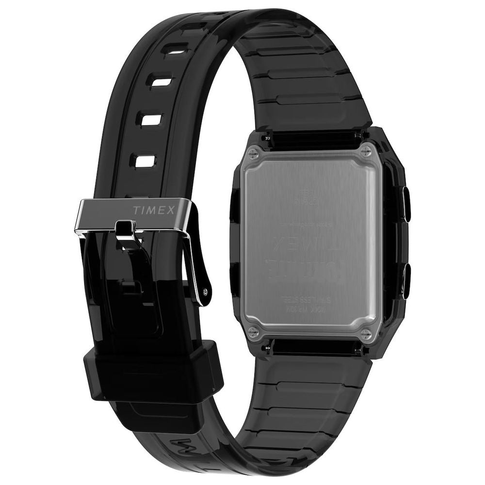 Timex Black Rubber Digital Watch | Regal Royce