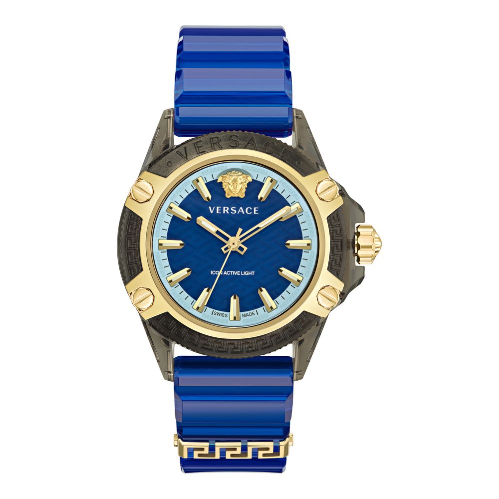 Versace Blue Synthetic Dress Watch | Regal Royce