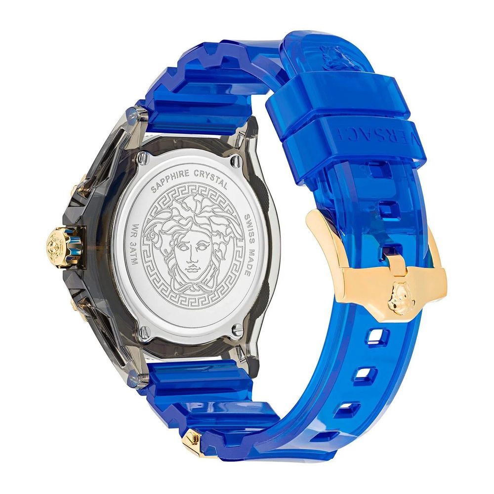 Versace Blue Synthetic Dress Watch | Regal Royce