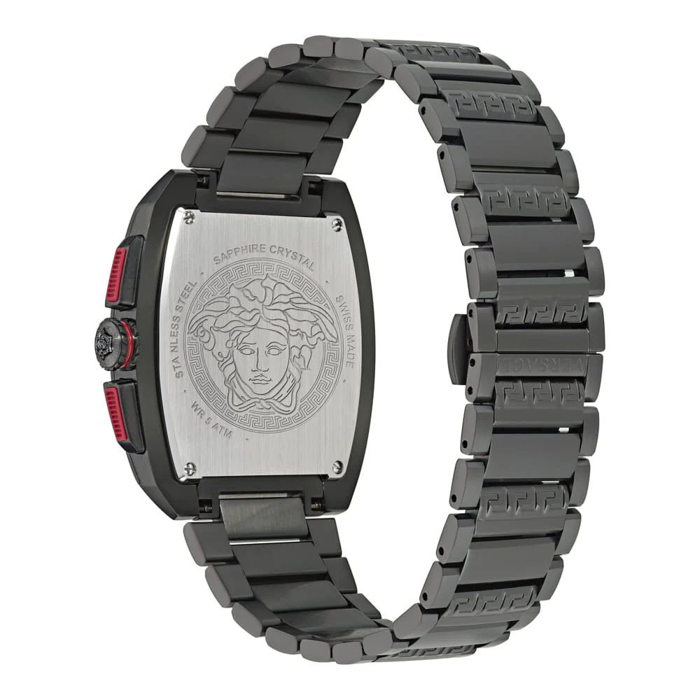 Versace Black Stainless Steel Dress Watch | Regal Royce