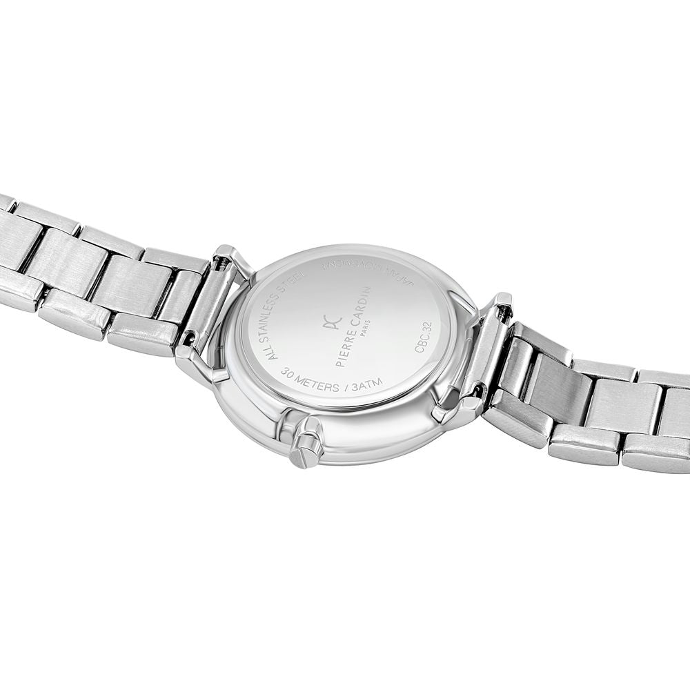Pierre Cardin Gray Stainless Steel Dress Watch | Regal Royce