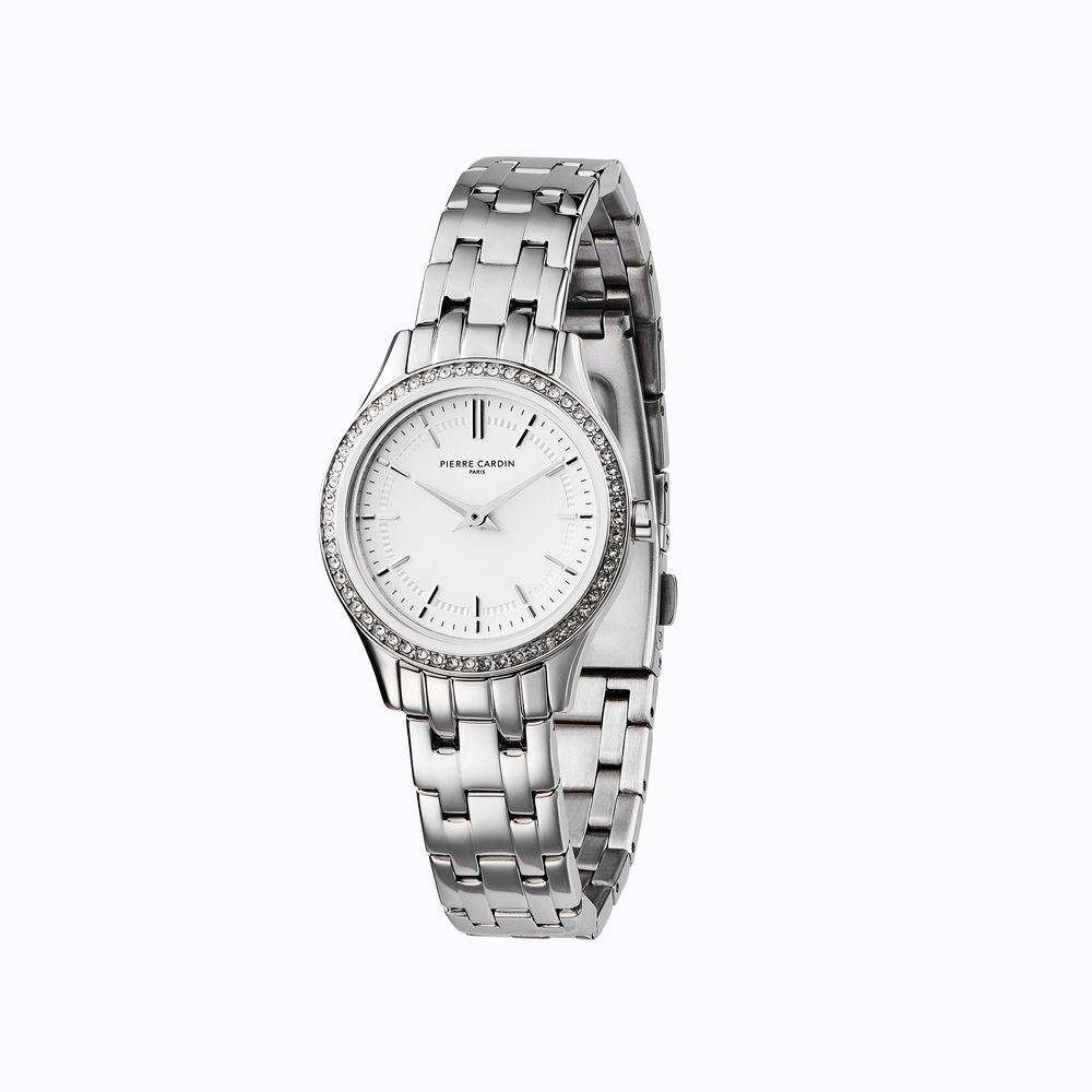 Pierre Cardin Gray Stainless Steel Dress Watch | Regal Royce