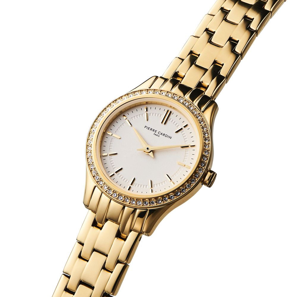 Pierre Cardin Gold Stainless Steel Dress Watch | Regal Royce