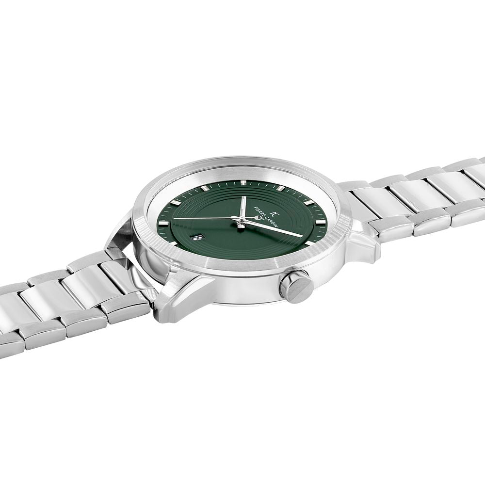 Pierre Cardin Gray Stainless Steel Dress Watch | Regal Royce
