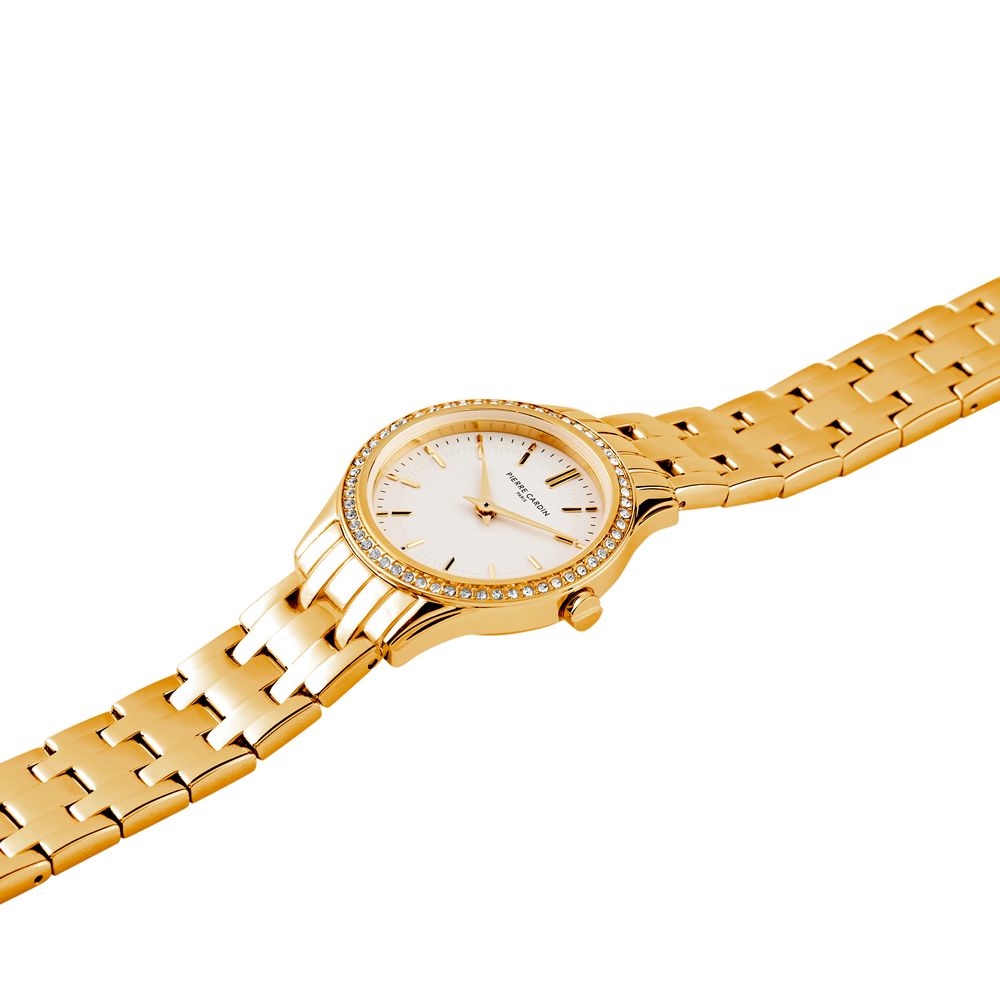 Pierre Cardin Gold Stainless Steel Dress Watch | Regal Royce