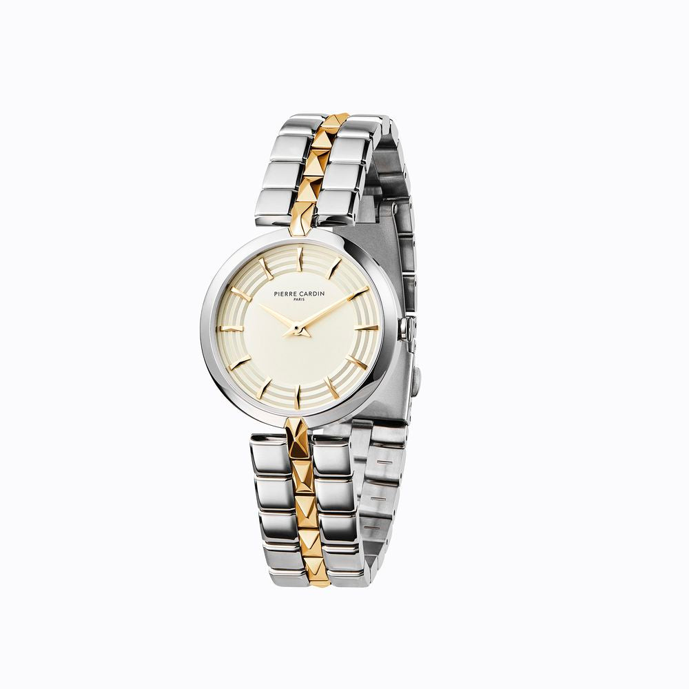 Pierre Cardin Gray Stainless Steel Dress Watch | Regal Royce