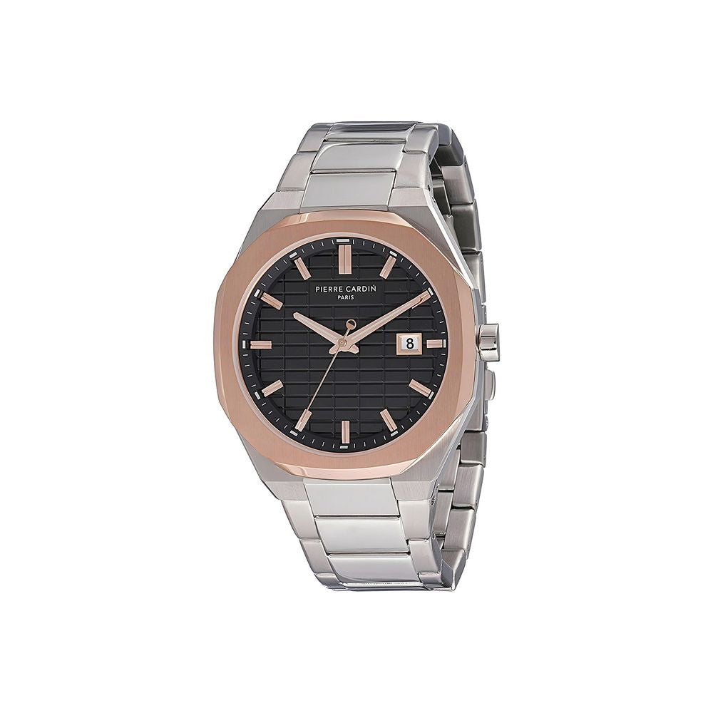Pierre Cardin Gray Stainless Steel Dress Watch | Regal Royce