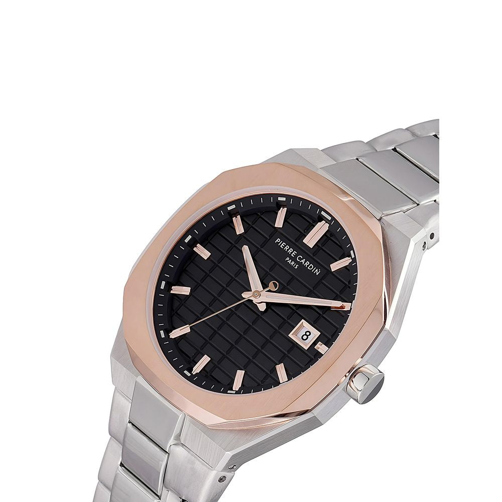 Pierre Cardin Gray Stainless Steel Dress Watch | Regal Royce