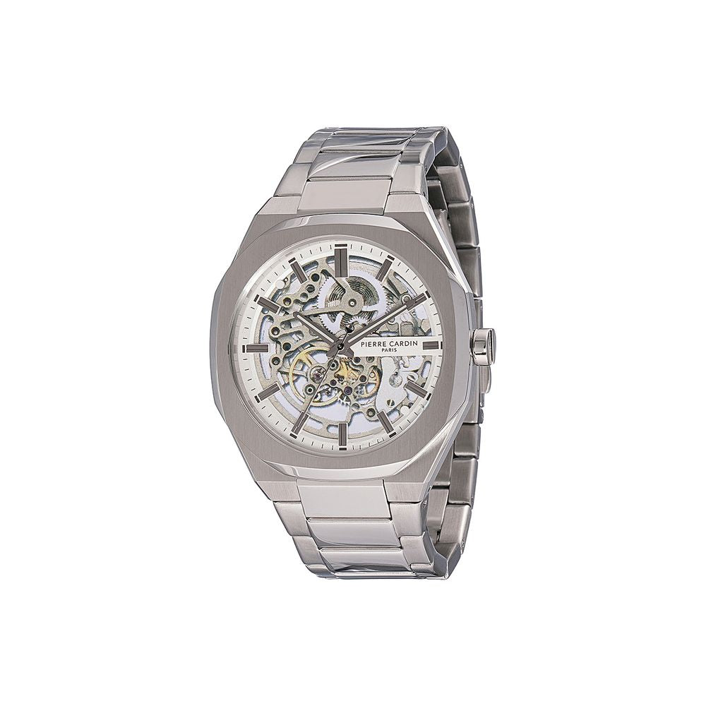 Pierre Cardin Gray Stainless Steel Dress Watch | Regal Royce