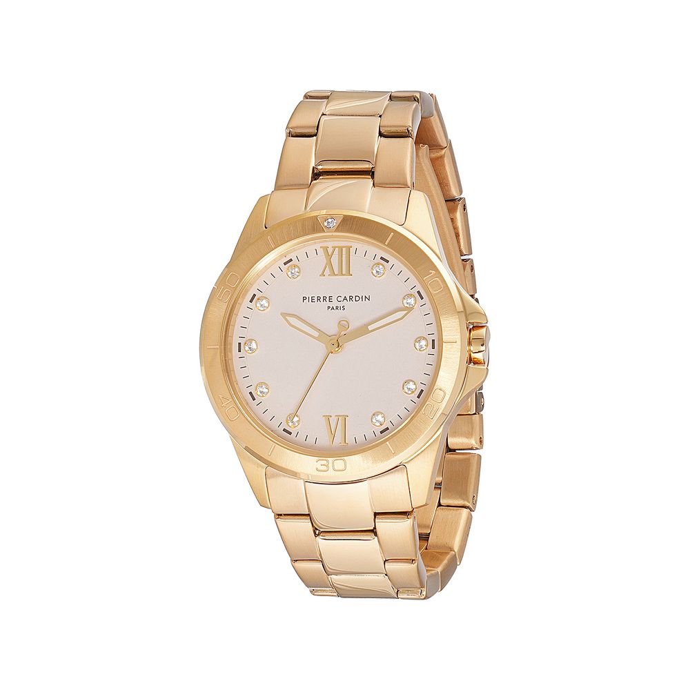 Pierre Cardin Gold Stainless Steel Dress Watch | Regal Royce
