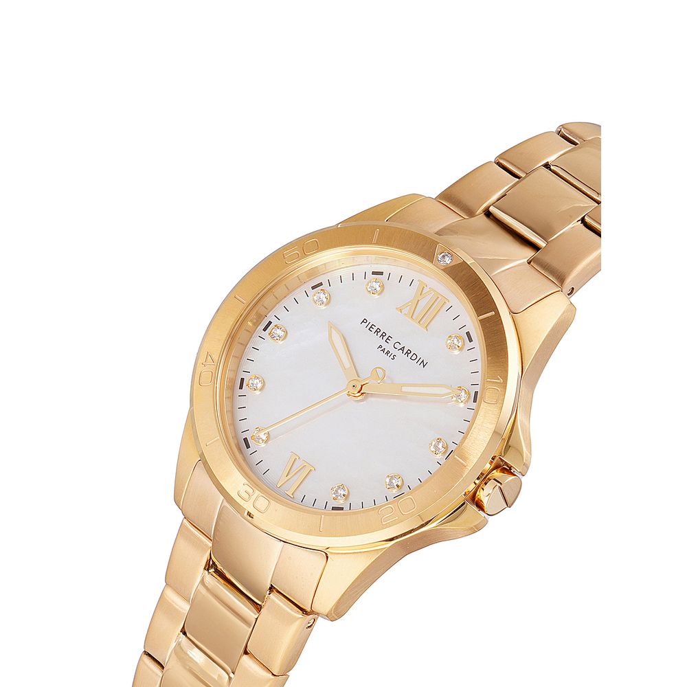 Pierre Cardin Gold Stainless Steel Dress Watch | Regal Royce