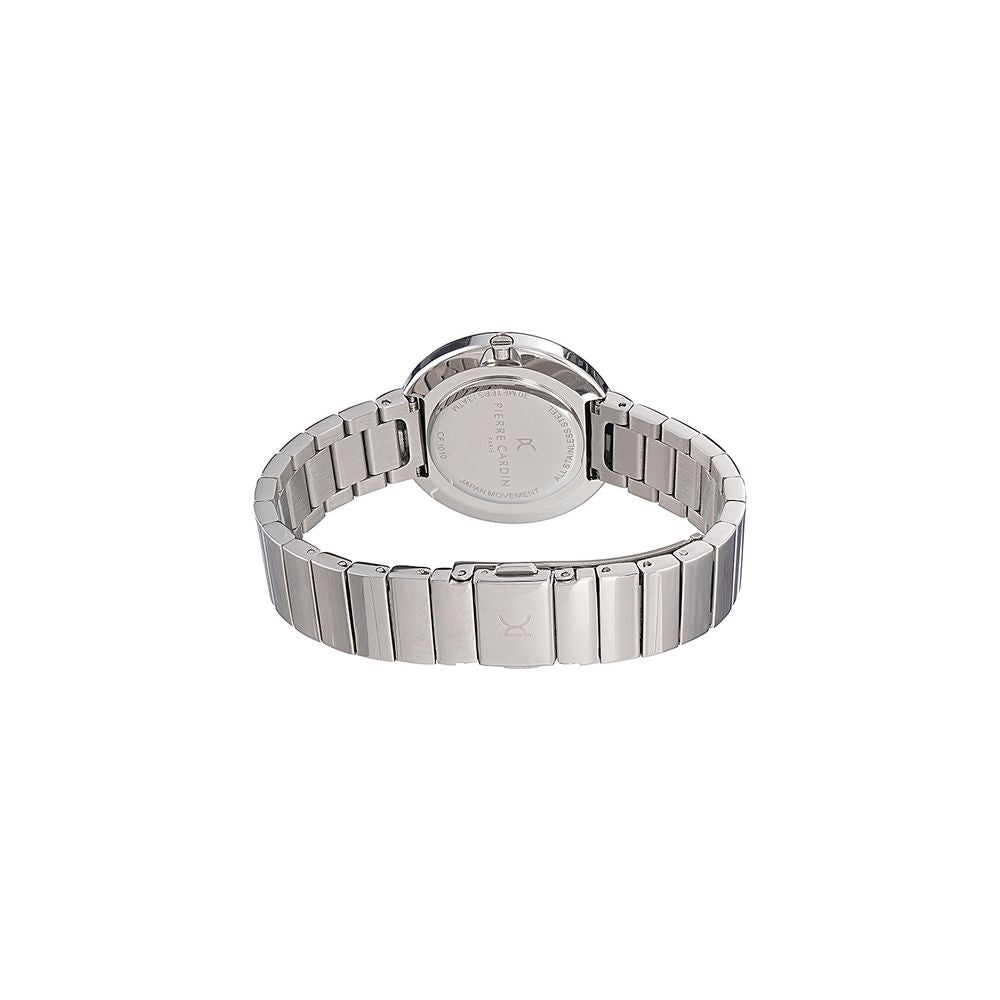 Pierre Cardin Gray Stainless Steel Dress Watch | Regal Royce