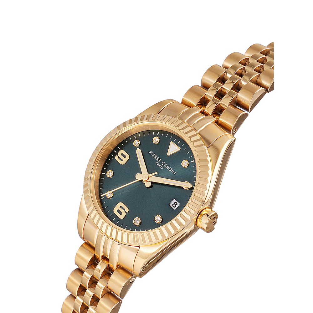 Pierre Cardin Gold Stainless Steel Dress Watch | Regal Royce