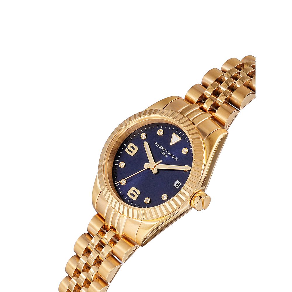 Pierre Cardin Gold Stainless Steel Dress Watch | Regal Royce