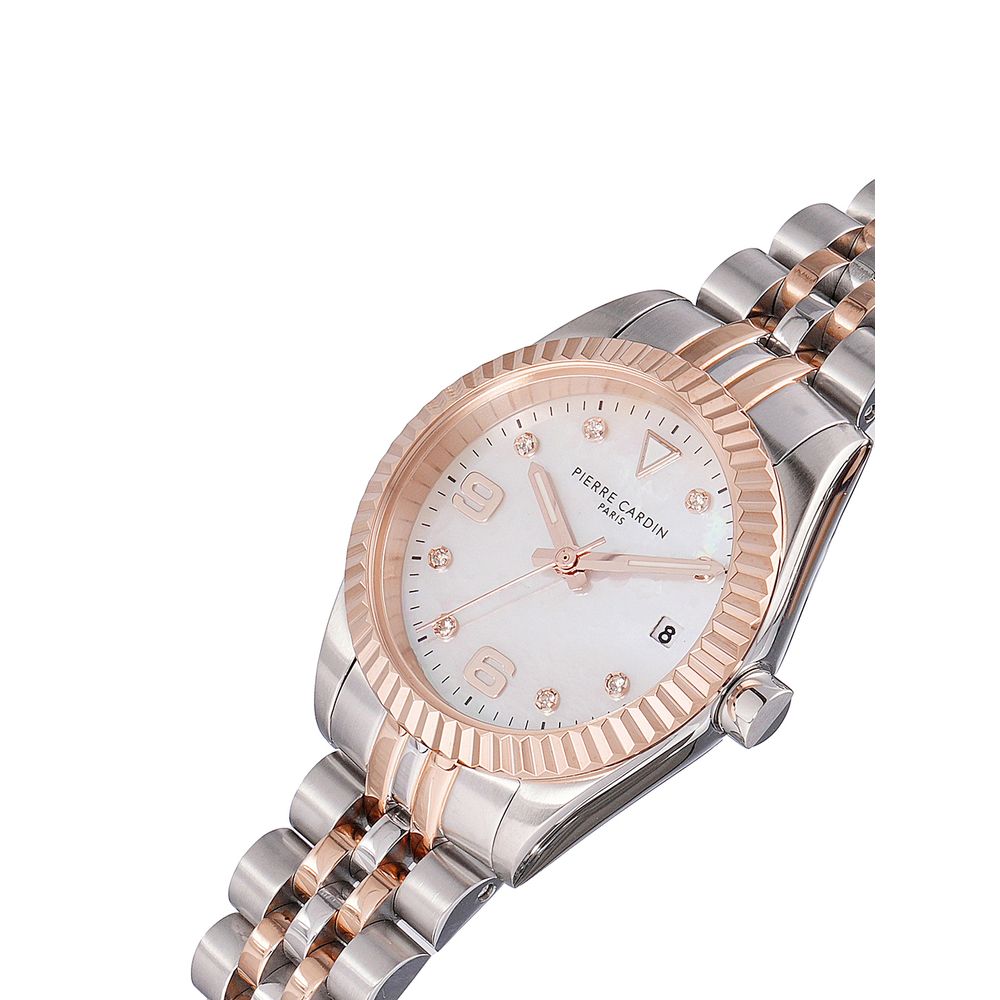 Pierre Cardin Gray Stainless Steel Dress Watch | Regal Royce