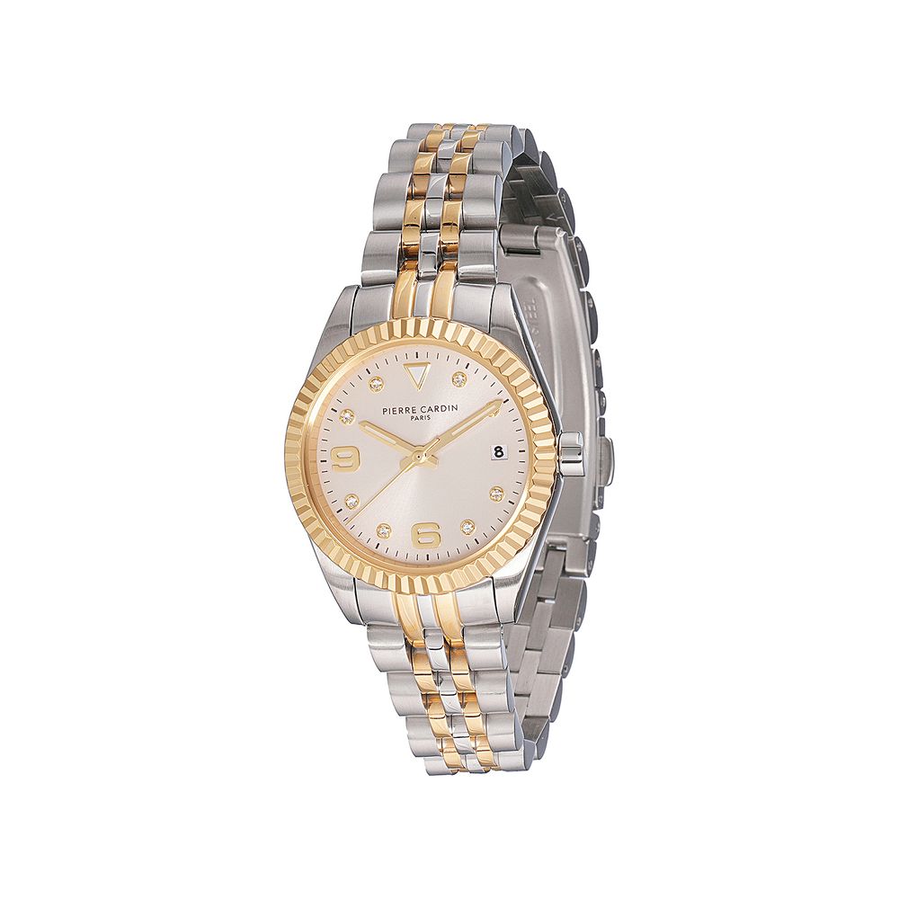 Pierre Cardin Gray Stainless Steel Dress Watch | Regal Royce