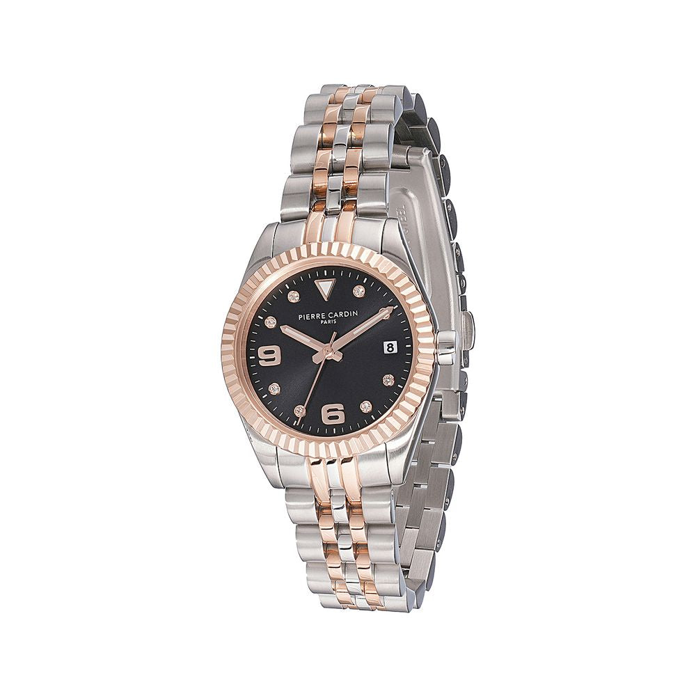 Pierre Cardin Gray Stainless Steel Dress Watch | Regal Royce