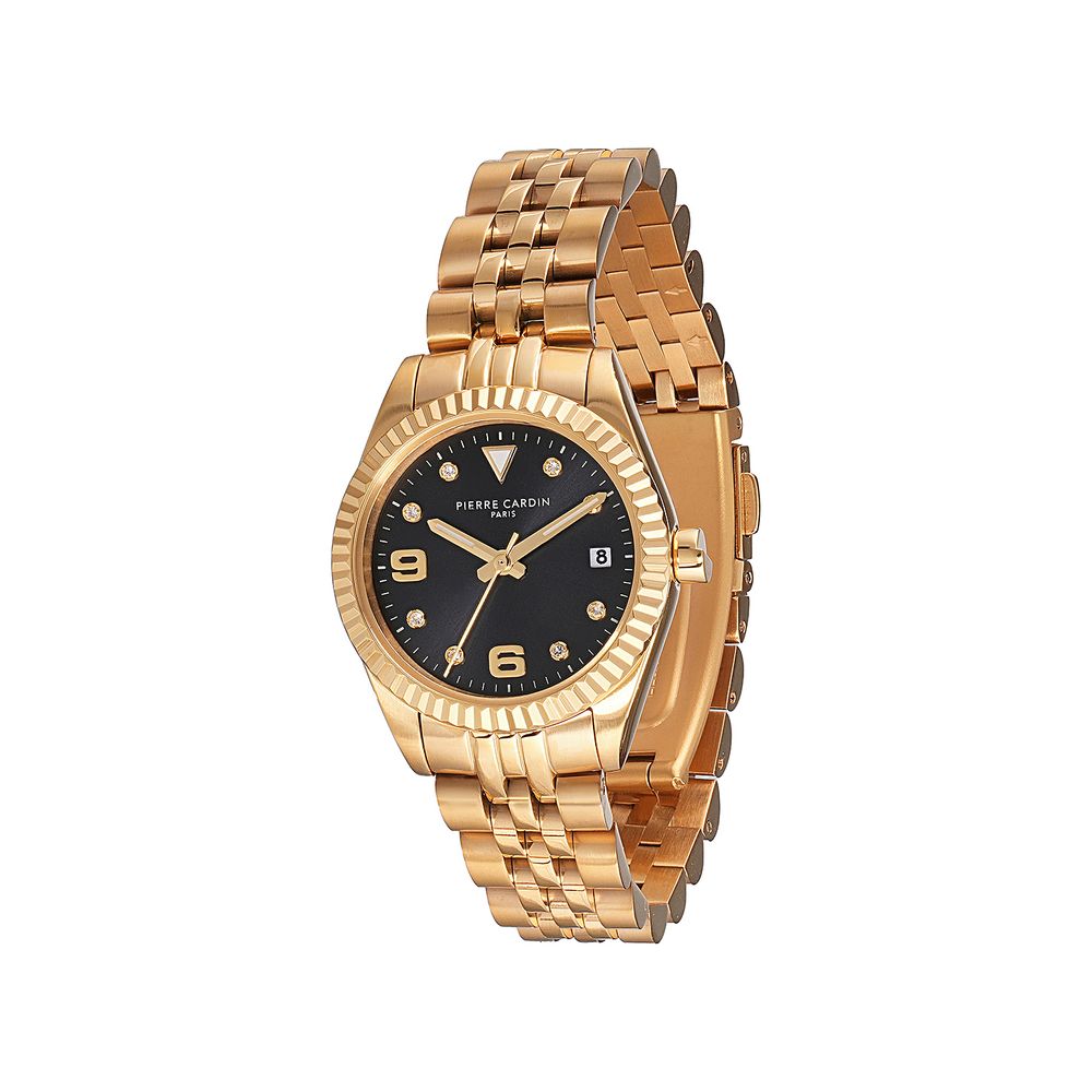 Pierre Cardin Gold Stainless Steel Dress Watch | Regal Royce