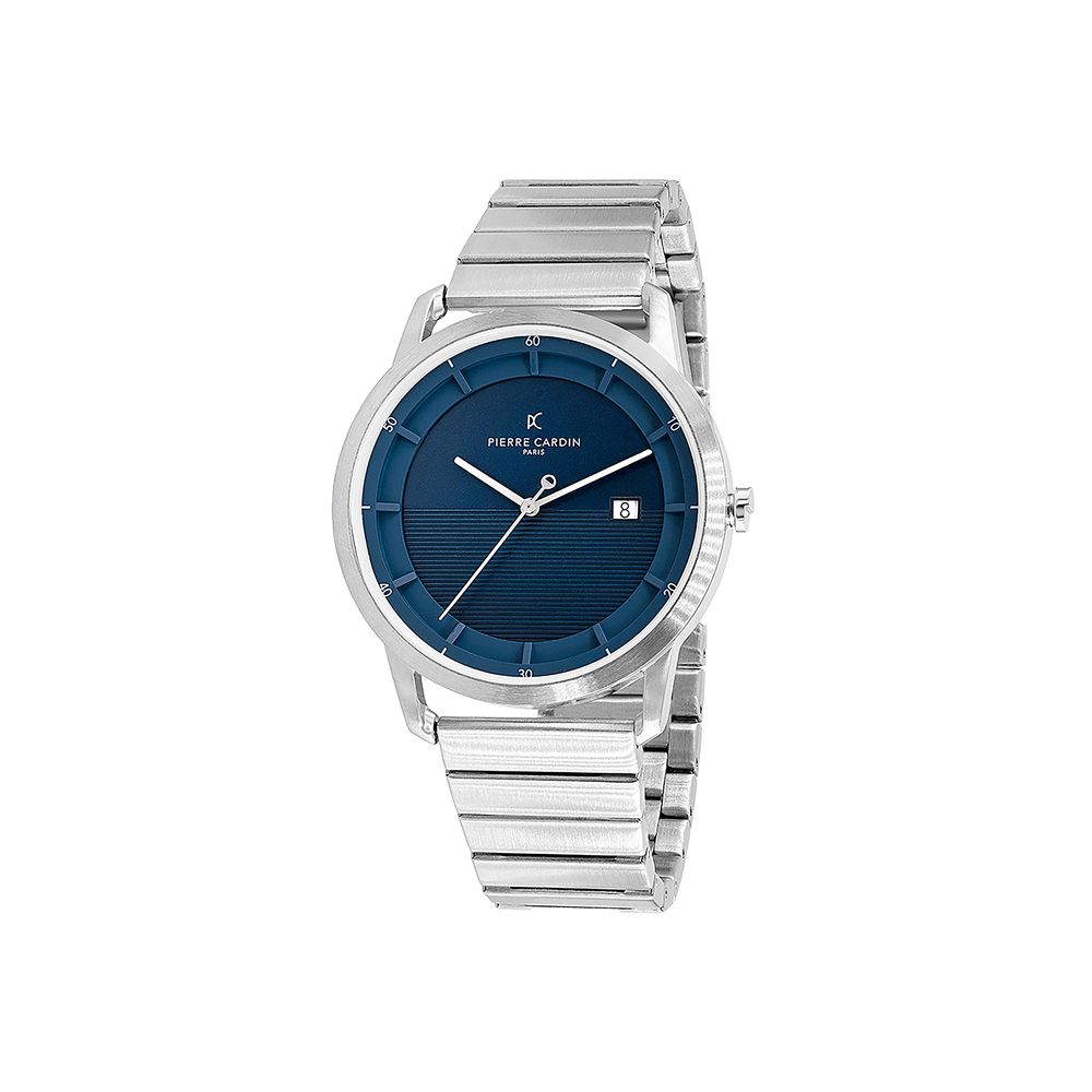 Pierre Cardin Gray Stainless Steel Dress Watch | Regal Royce