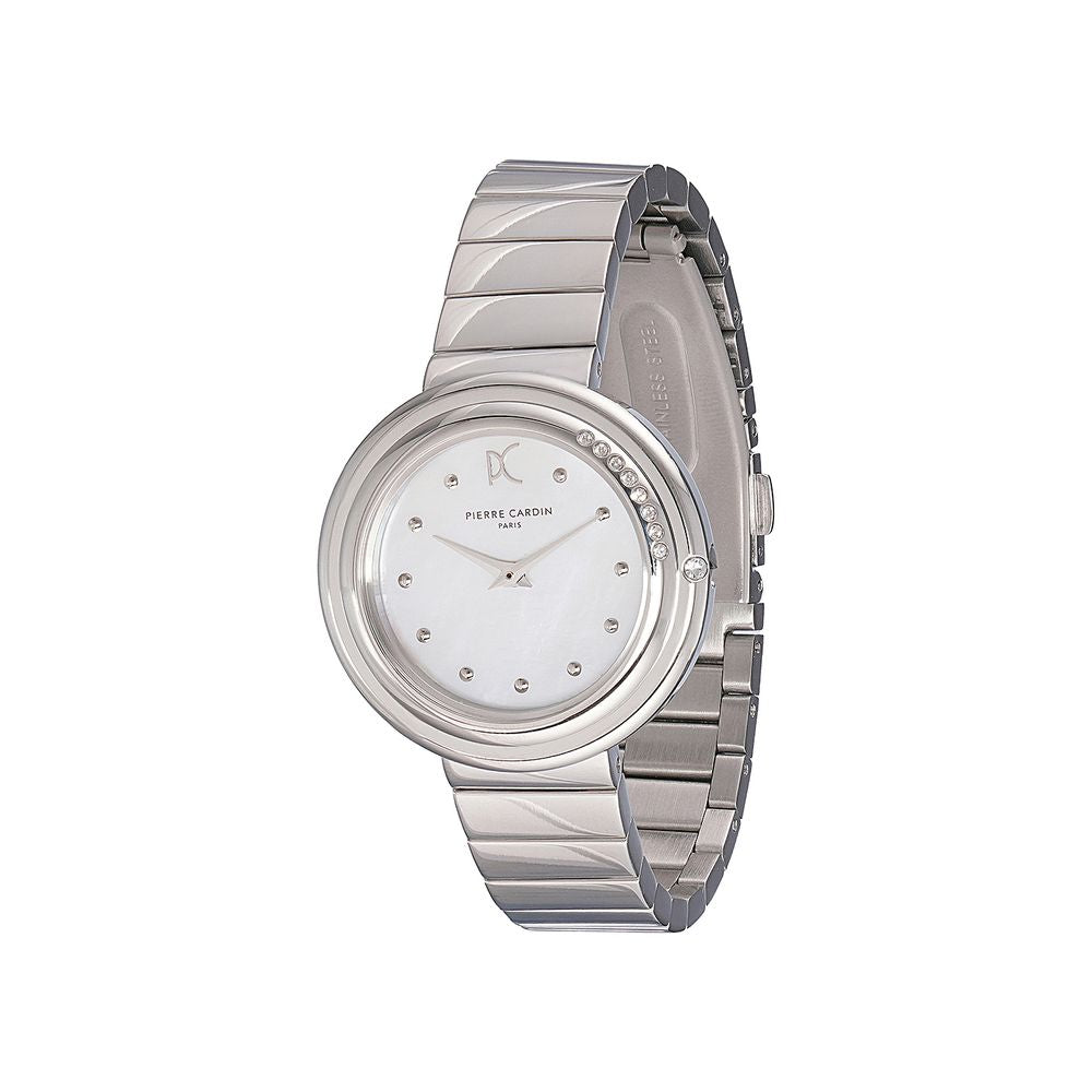 Pierre Cardin Gray Stainless Steel Dress Watch | Regal Royce