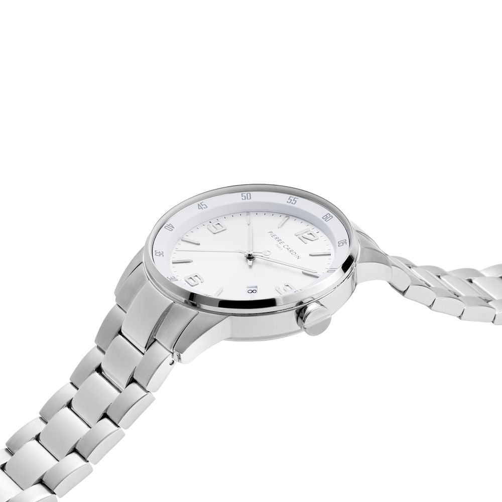 Pierre Cardin Gray Stainless Steel Dress Watch | Regal Royce