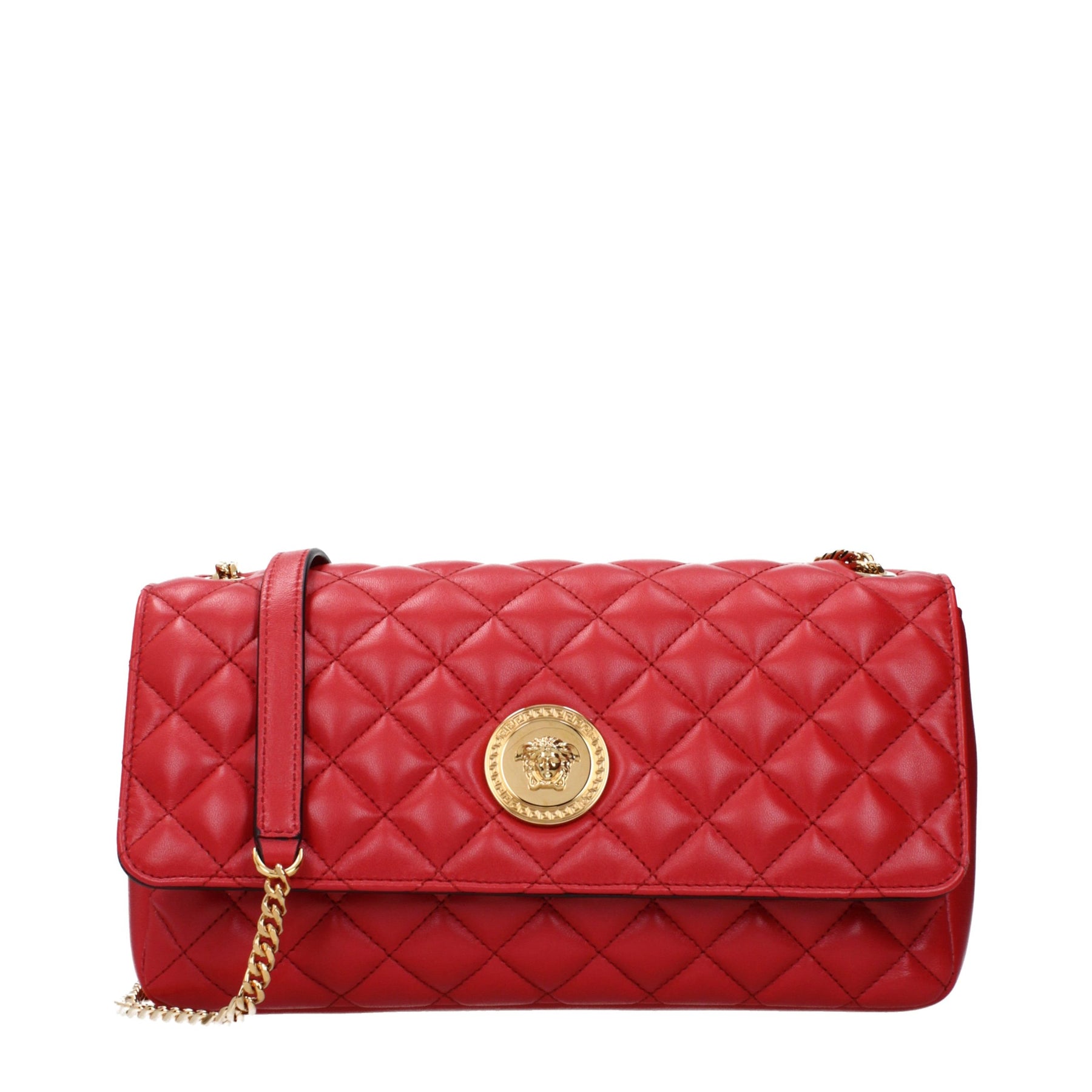 Versace Red Leather Shoulder Bag | Regal Royce
