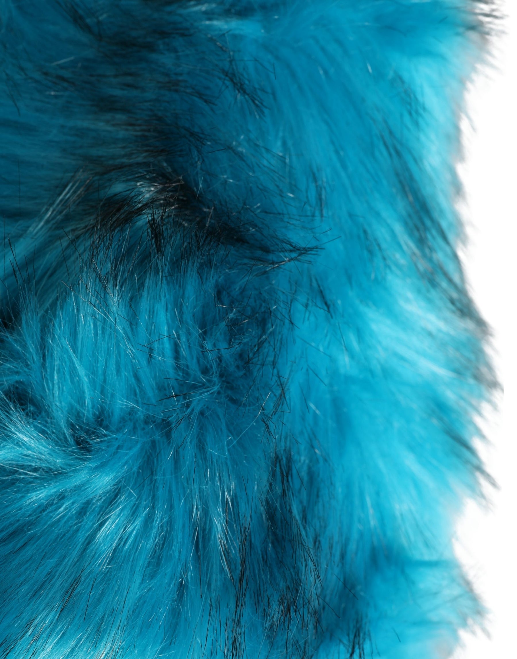 Dolce & Gabbana Blue Modacrylic Fur Women Bucket Capello Hat | Regal Royce