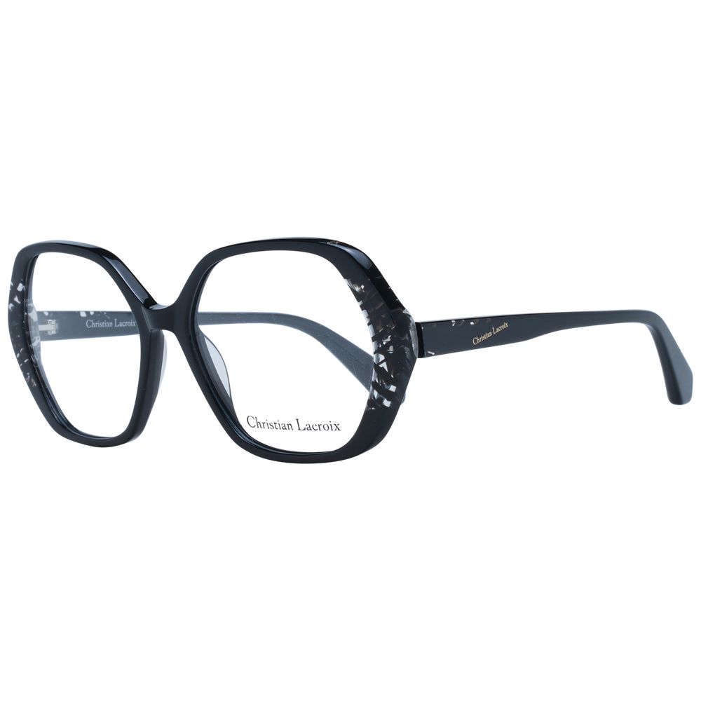 Christian Lacroix Black Acetate Glasses (Frames) | Regal Royce